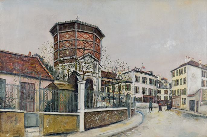 Maurice Utrillo - Place Jean-Baptise-Clément | MasterArt
